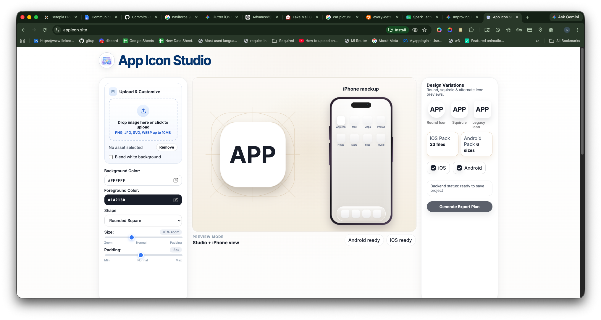 Studio editor